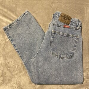 Wrangler‎ Jeans Men 33x30 Blue Five Star Regular Fit Straight Ranch Workwear